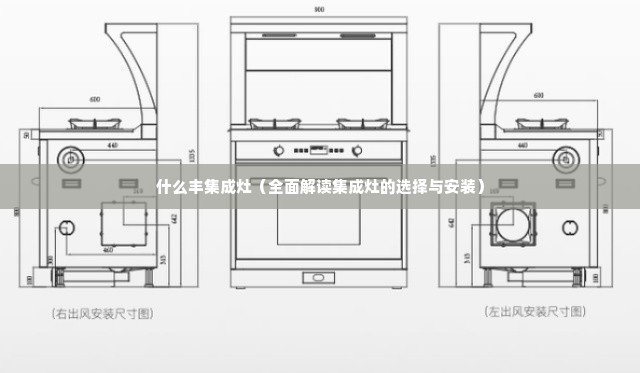 什么丰集成灶（全面解读集成灶的选择与安装）