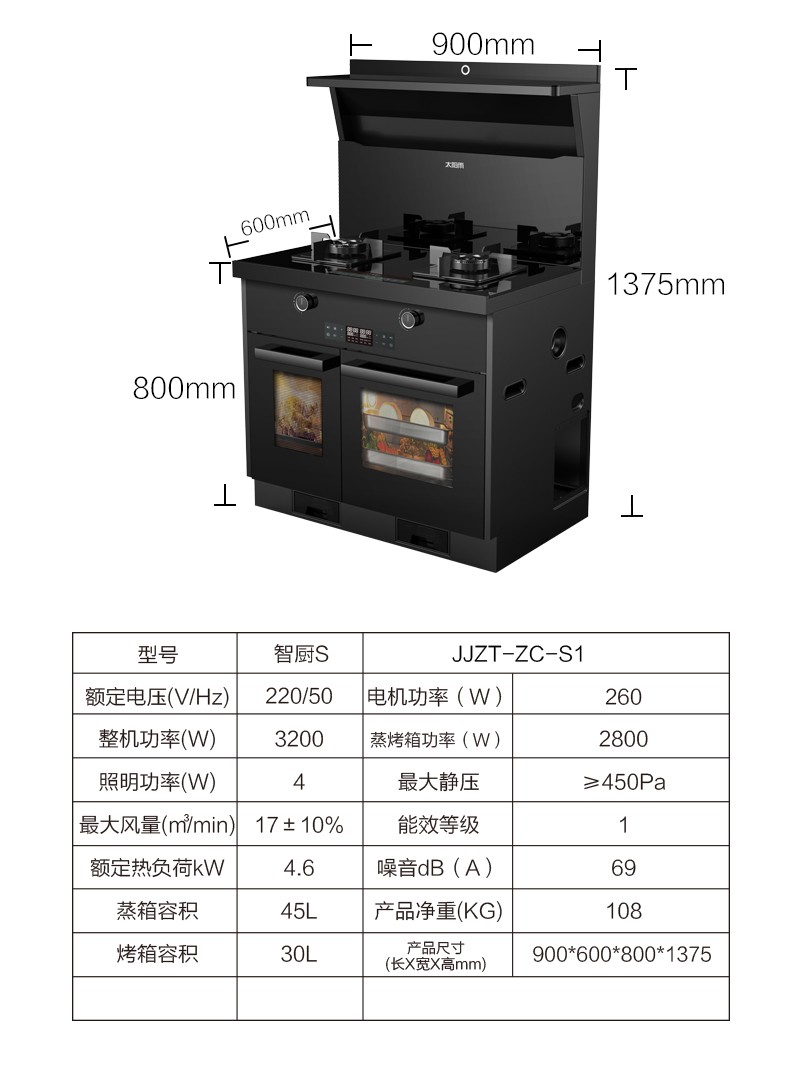 九阳集成柴火灶价格表大全