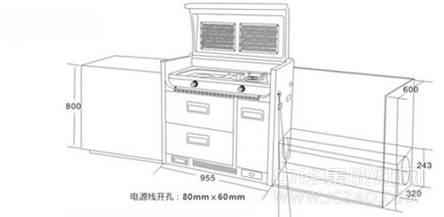 环保集成灶高和长是多少 集成灶高度尺寸是多少