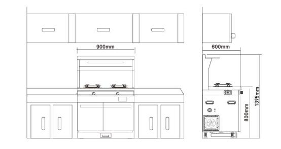 集成灶整机高度多少 集成灶整体高度是多少